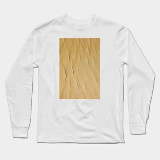 Beautiful sand ripple texture Long Sleeve T-Shirt